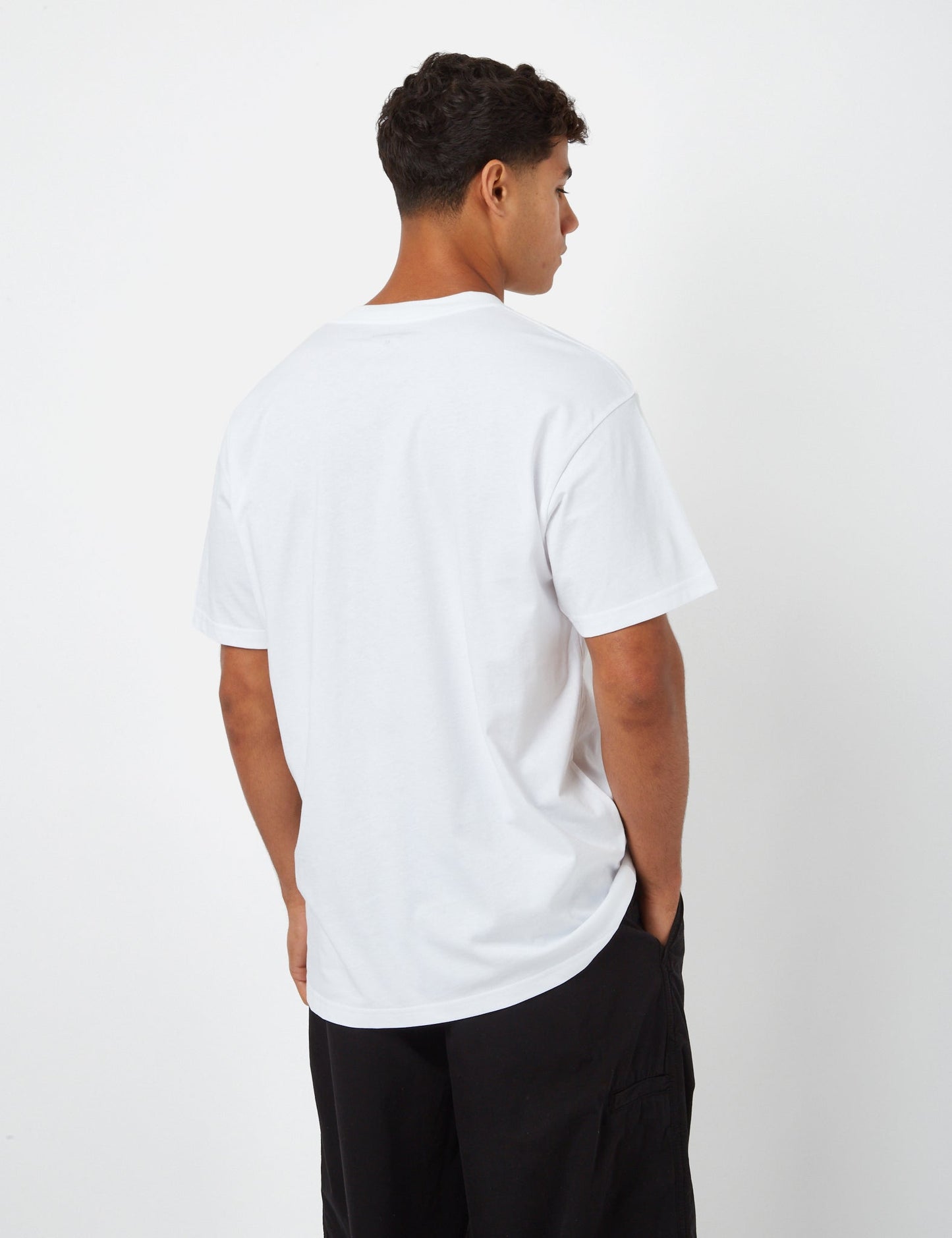 Pocket Heart T-Shirt (locker geschnitten) - Weiß