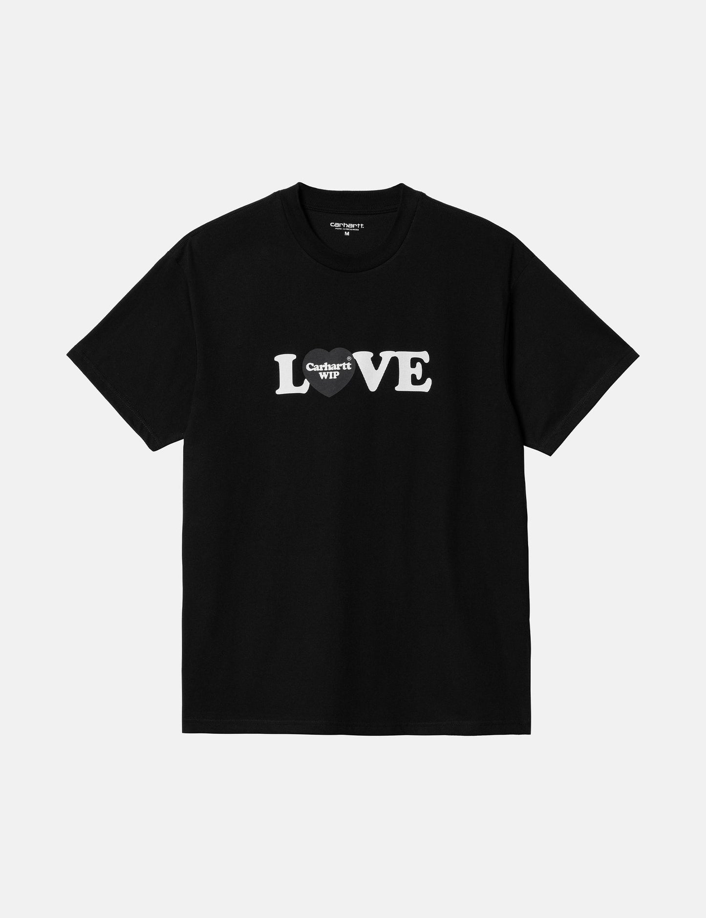T-shirt Amour (biologique) - Noir