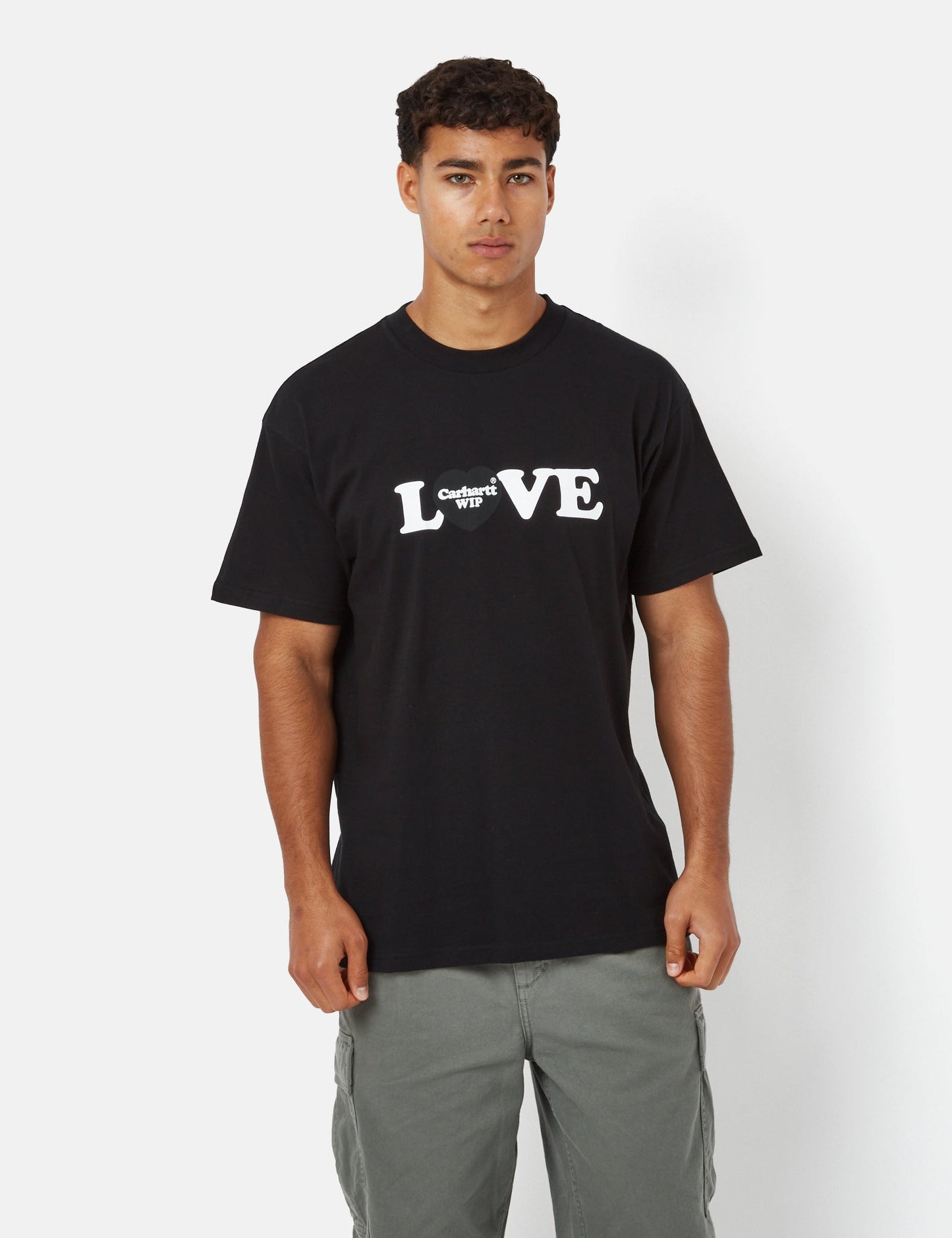 T-shirt Amour (biologique) - Noir