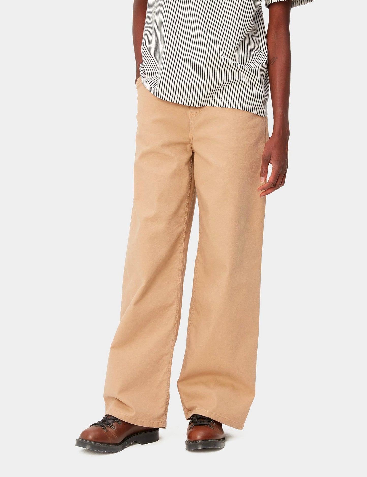 Damen Jens Hose - Dusty H Brown Stone Washed