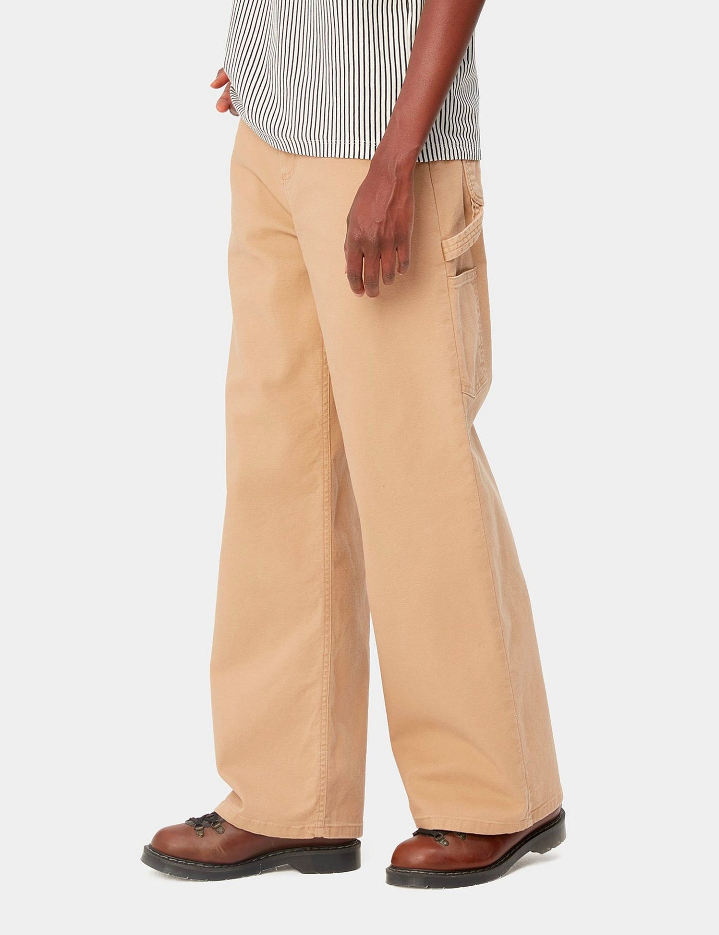 Damen Jens Hose - Dusty H Brown Stone Washed