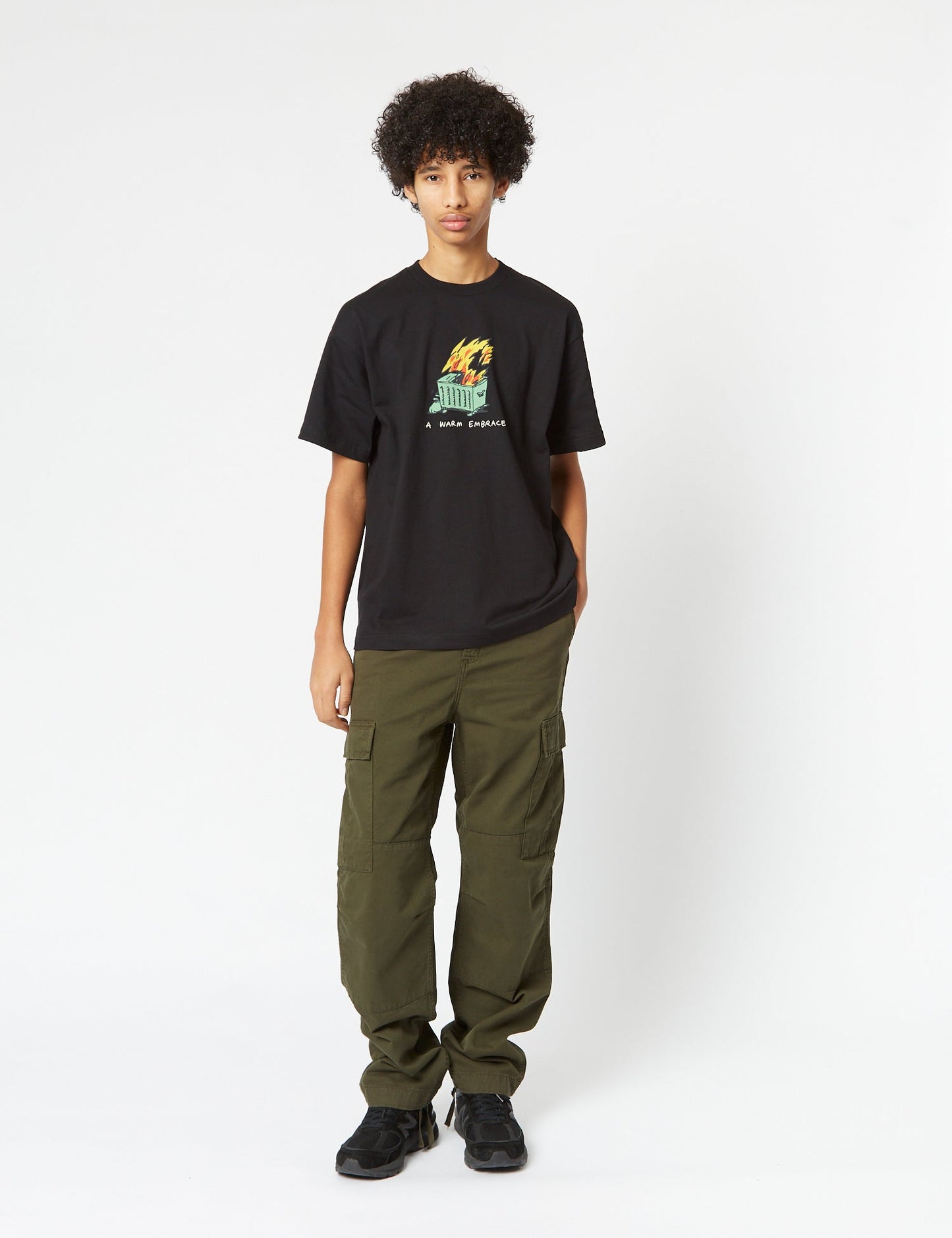 Warm Embrace T-Shirt (Bio) - Schwarz