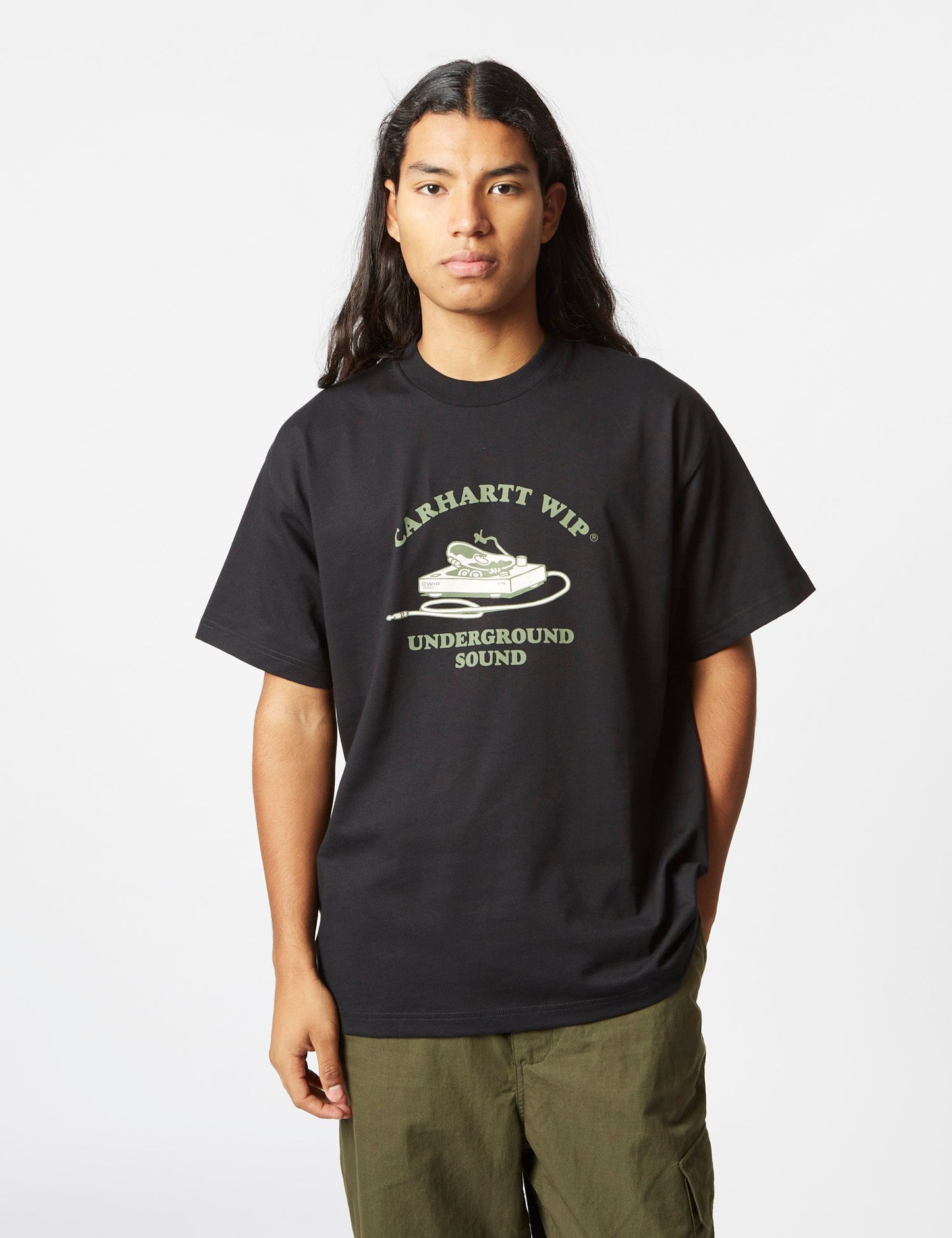 Underground Sound T-Shirt (Bio) - Liberty Blue