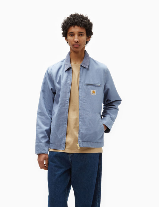 Veste Detroit - Toile Vieillie Bleu Baie/Bleu Baie