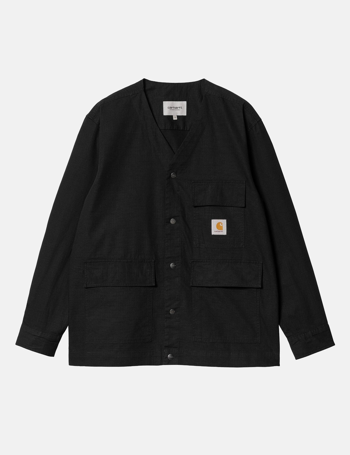 Elroy Overshirt – Schwarz