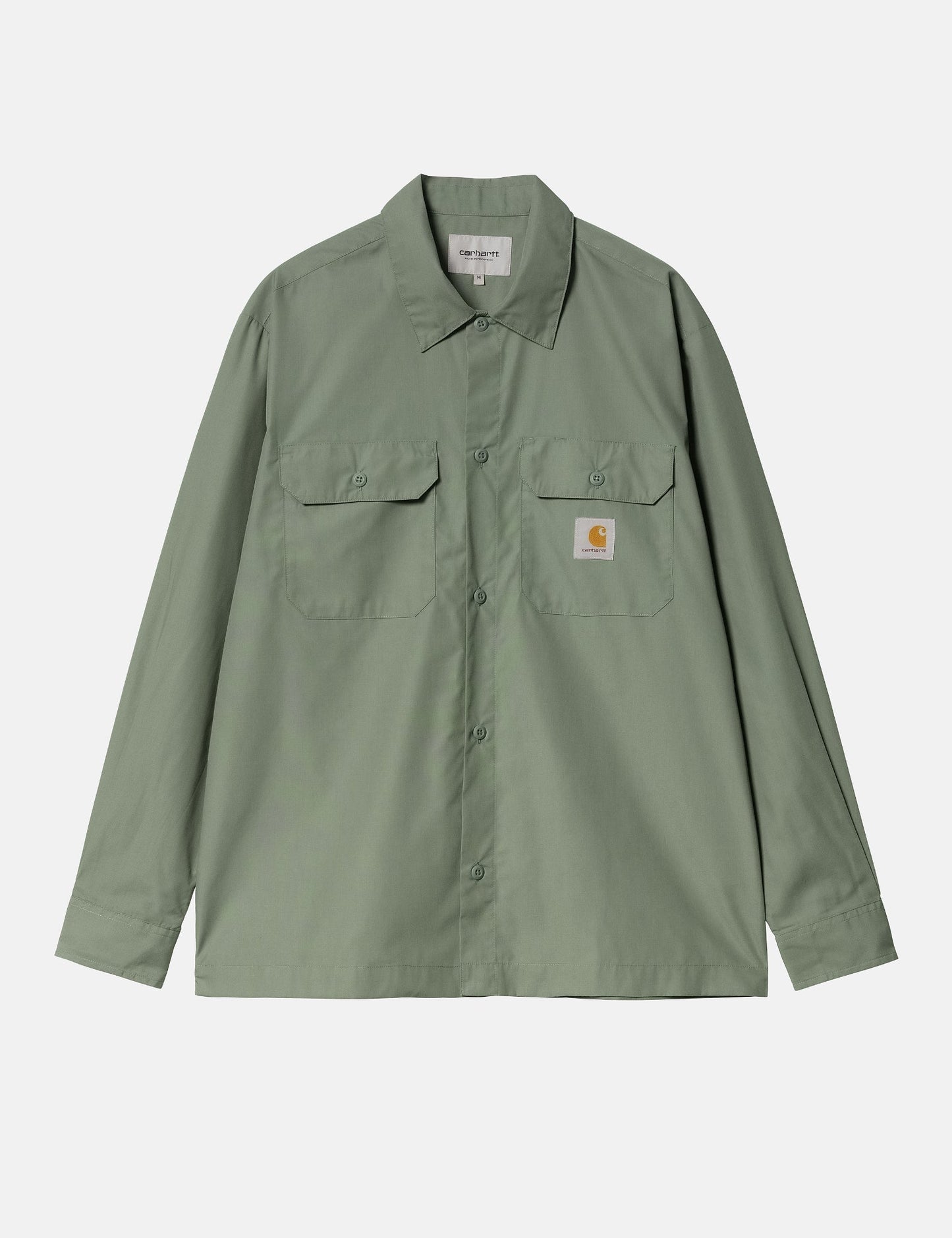 Chemise artisanale manches longues - Vert forêt