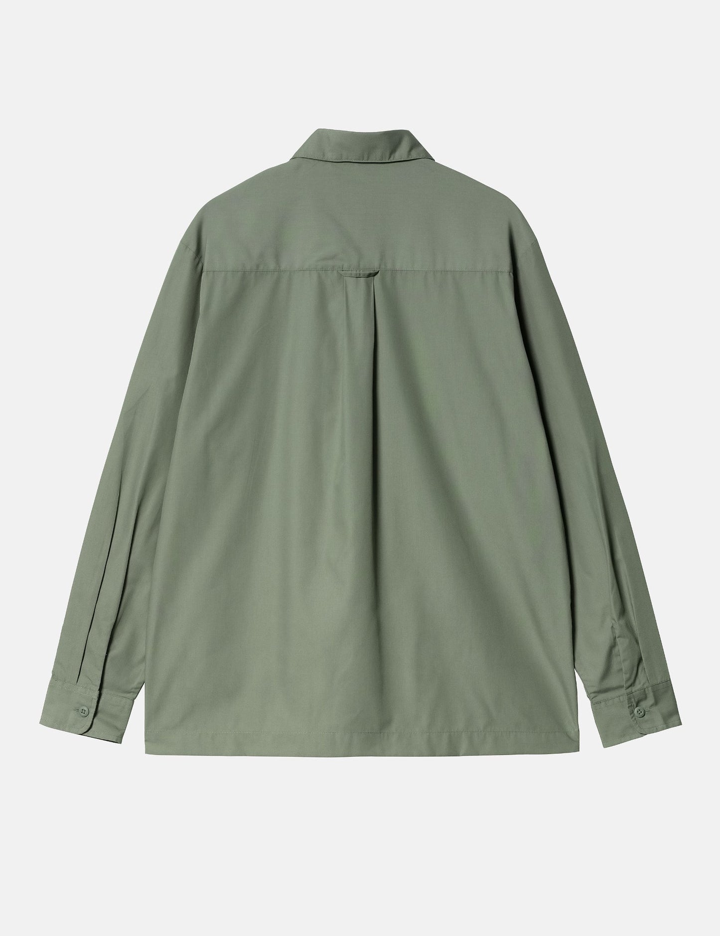 Chemise artisanale manches longues - Vert forêt