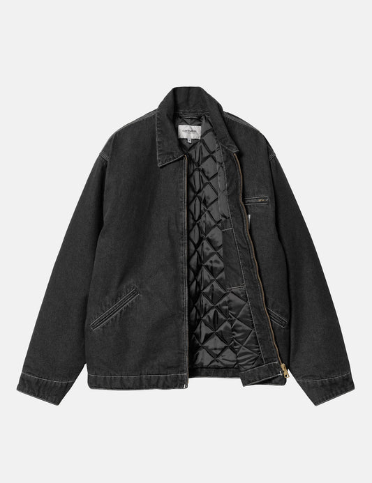 OG Detroit Jacke (Norco Denim) – Black Stone washed