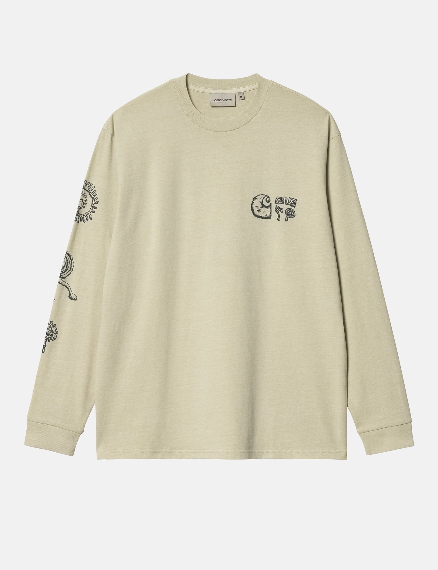 L/S Mimetolith T-Shirt (Loose) – Beryl Beige/Flint