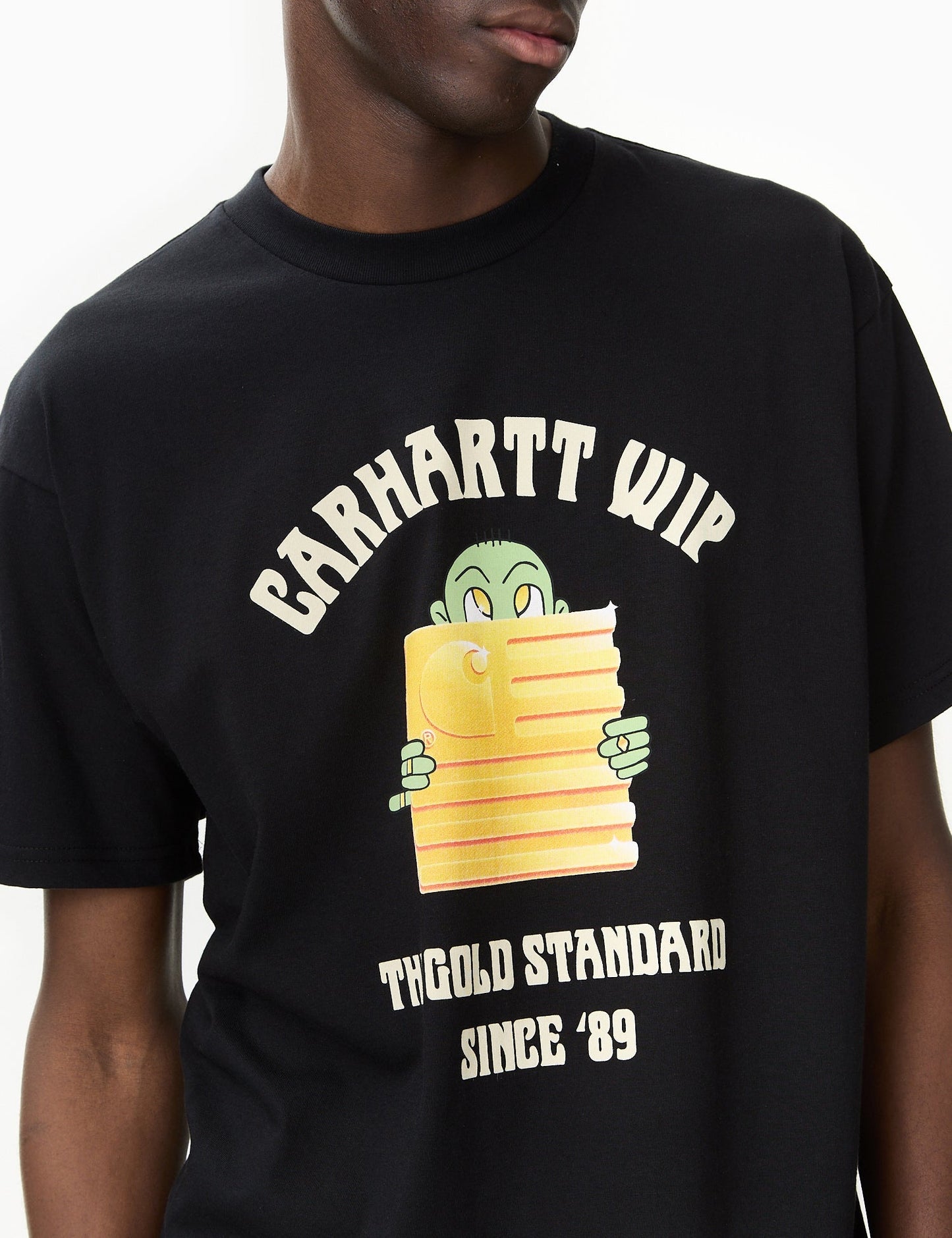 Gold Standard T-Shirt (locker geschnitten) – Schwarz