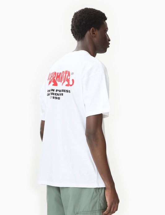 T-shirt Rocky (ample) - Blanc