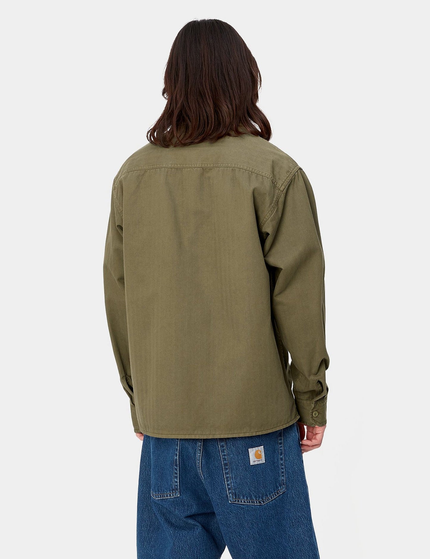 Rainer Overshirt – Dundee Green Garment Dyed