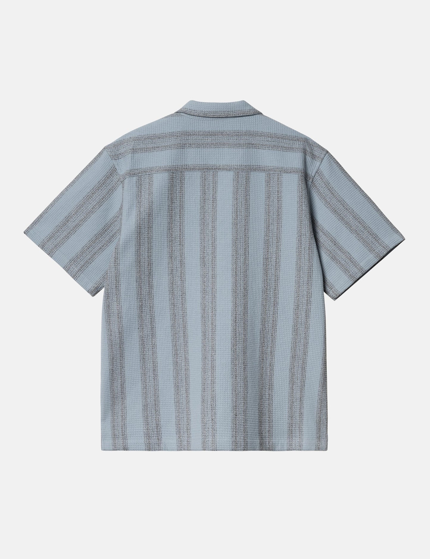 Kurzarmhemd Dodson Streifen – Misty Sky Blue