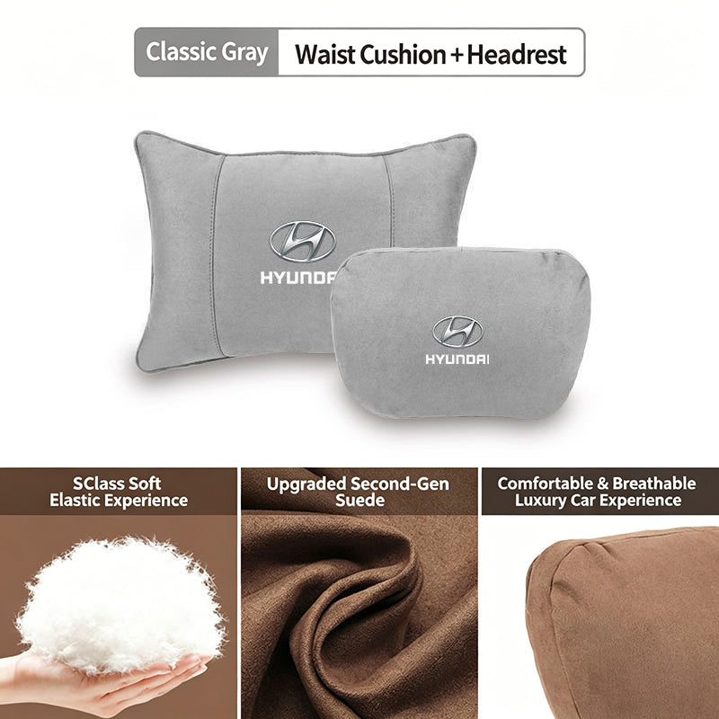 Hot Sale 🔥50% OFF🔥Maybach-Style Cushion Pillow(Headrest + Lumbar Support)