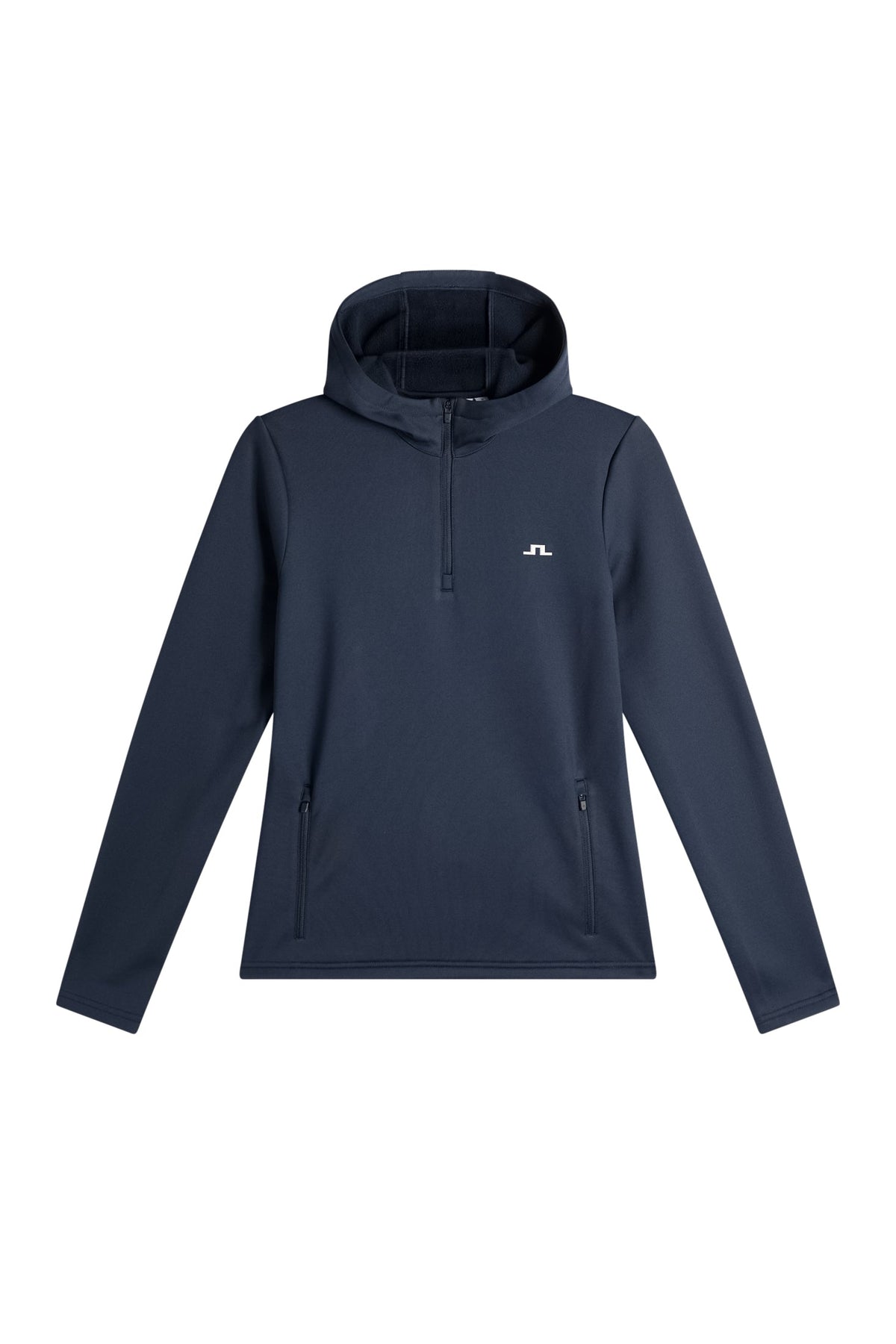 Aerielle Quarter Zip Hood / Navy
