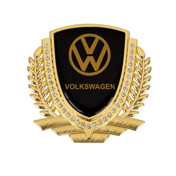 Heißer Verkauf 🎉50 % RABATT🎉3D Weizenohr Diamant Metall Kreativer Autoaufkleber