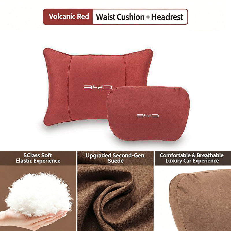 Hot Sale 🔥50% OFF🔥Maybach-Style Cushion Pillow(Headrest + Lumbar Support)