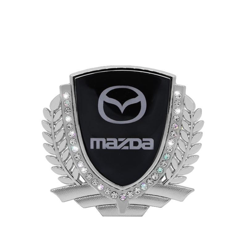 Heißer Verkauf 🎉50 % RABATT🎉3D Weizenohr Diamant Metall Kreativer Autoaufkleber