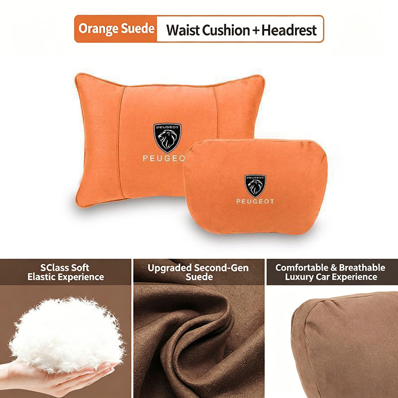 Hot Sale 🔥50% OFF🔥Maybach-Style Cushion Pillow(Headrest + Lumbar Support)