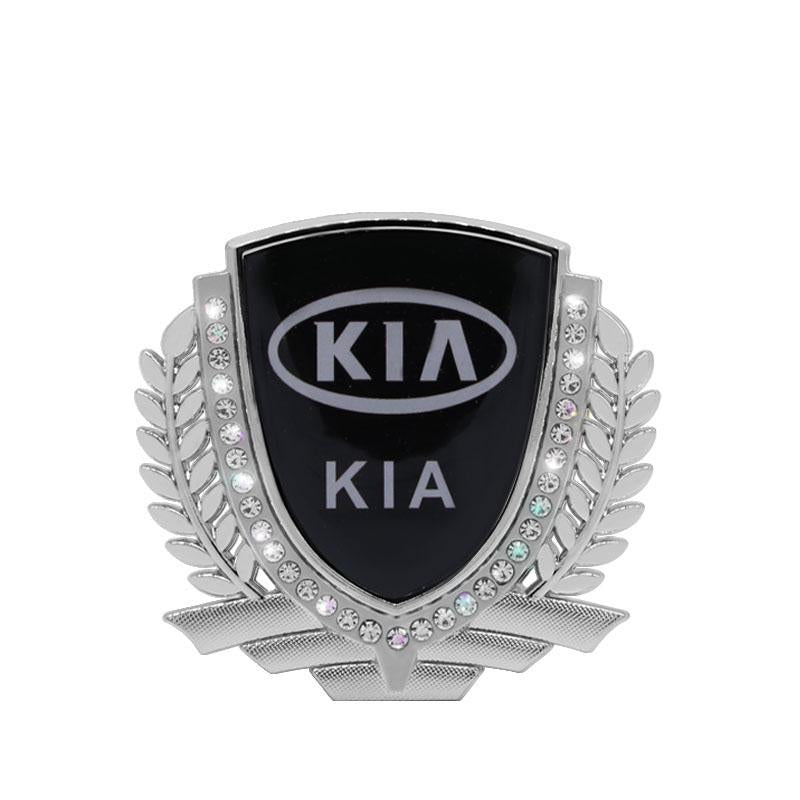 Heißer Verkauf 🎉50 % RABATT🎉3D Weizenohr Diamant Metall Kreativer Autoaufkleber