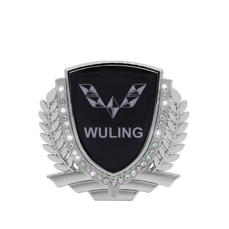 Heißer Verkauf 🎉50 % RABATT🎉3D Weizenohr Diamant Metall Kreativer Autoaufkleber