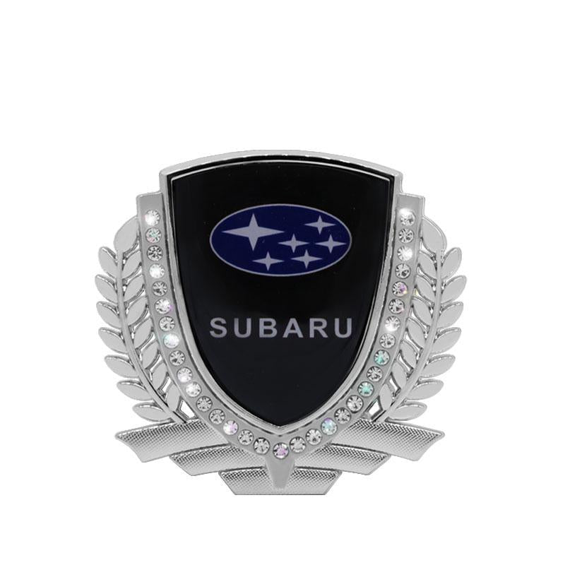 Heißer Verkauf 🎉50 % RABATT🎉3D Weizenohr Diamant Metall Kreativer Autoaufkleber
