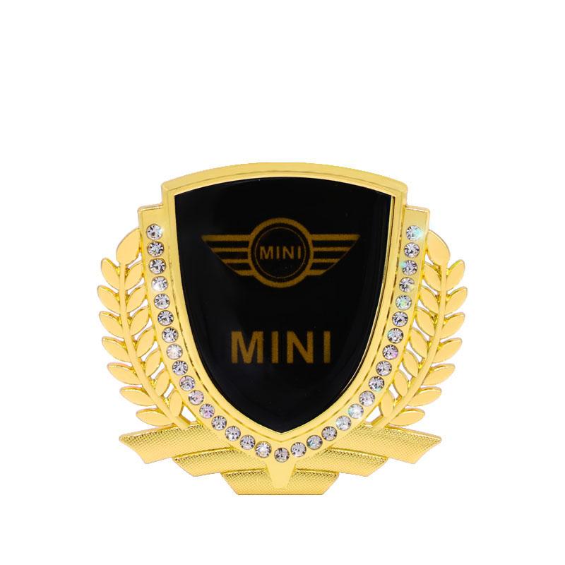 Heißer Verkauf 🎉50 % RABATT🎉3D Weizenohr Diamant Metall Kreativer Autoaufkleber