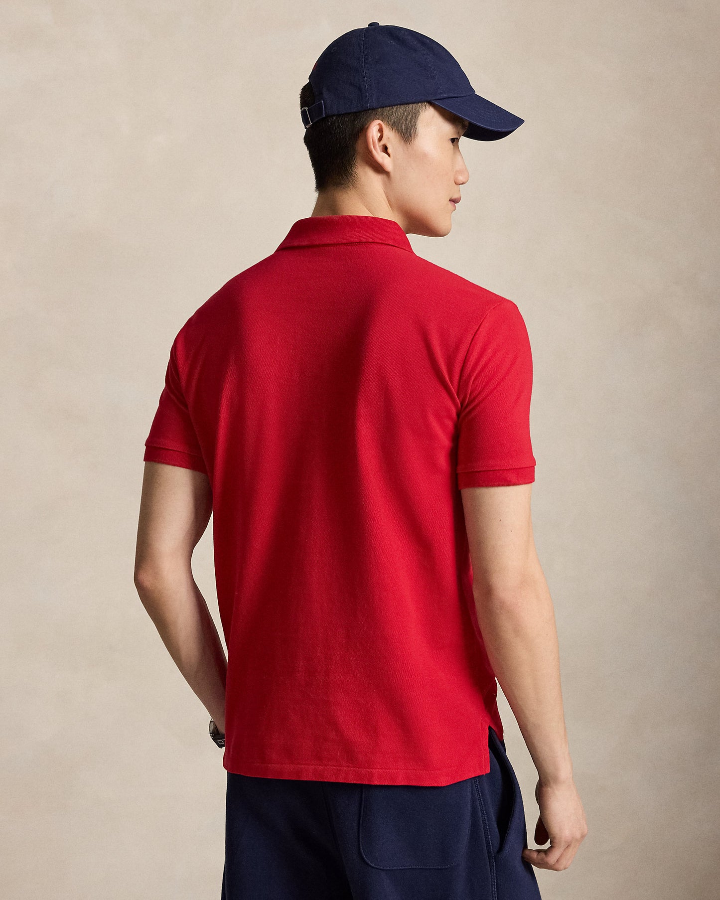 The Iconic Custom Slim Fit Mesh Polo