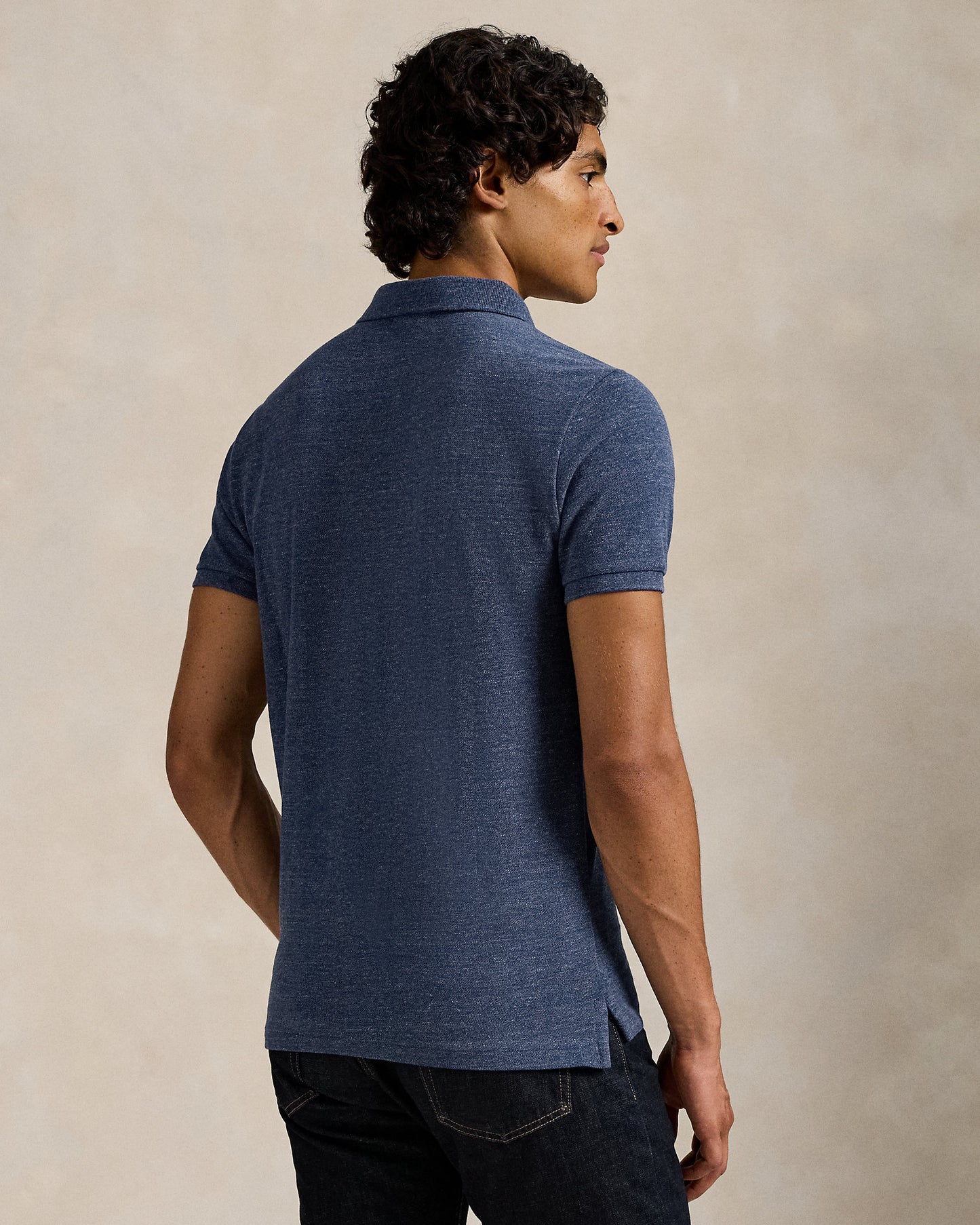 The Iconic Custom Slim Fit Mesh Polo