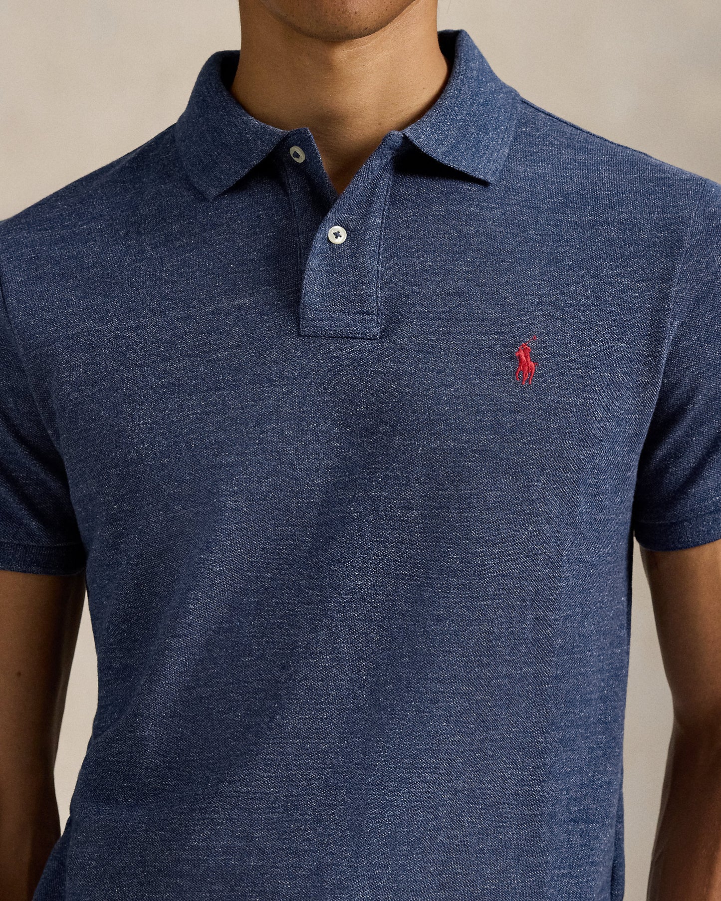 The Iconic Custom Slim Fit Mesh Polo
