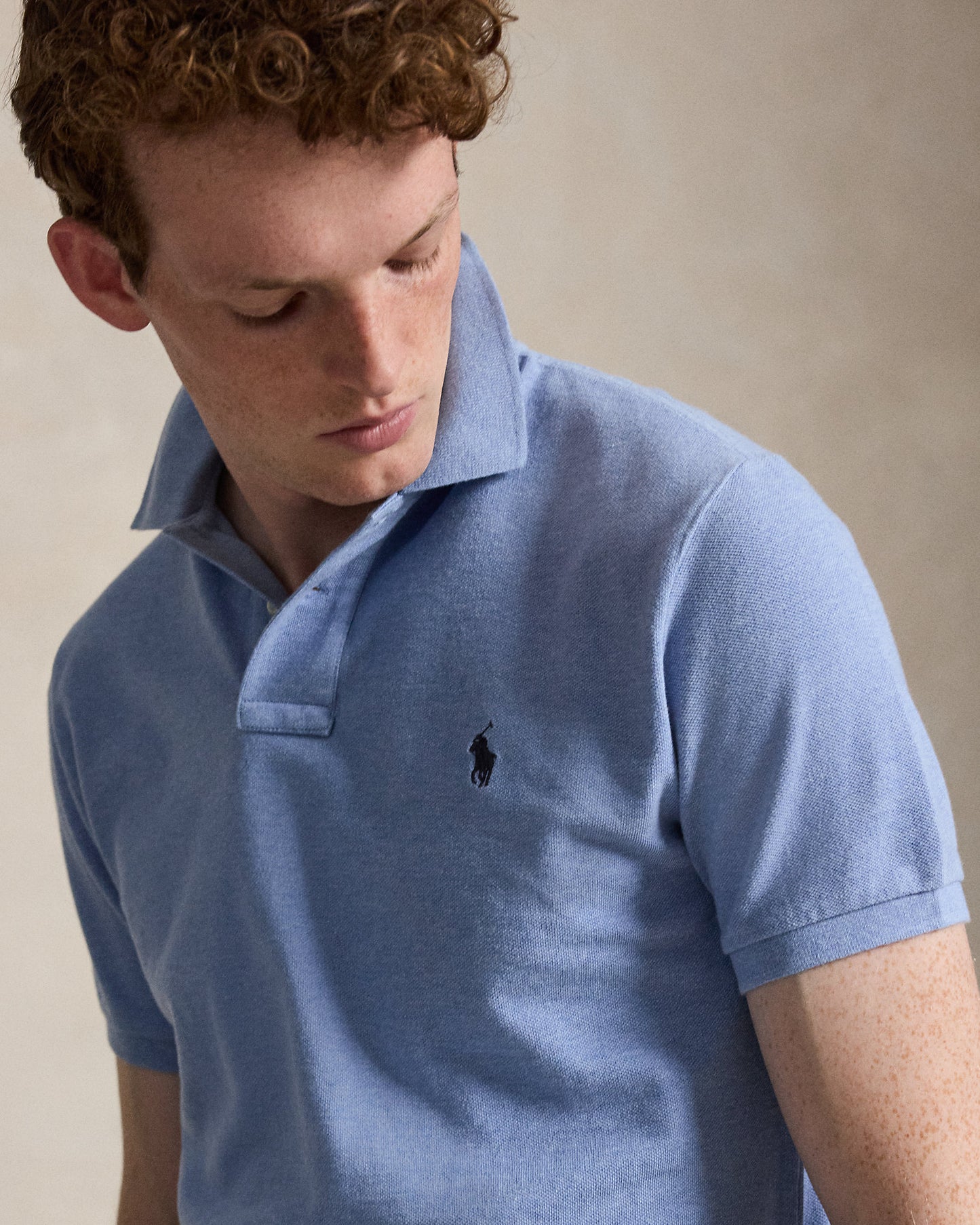 The Iconic Custom Slim Fit Mesh Polo