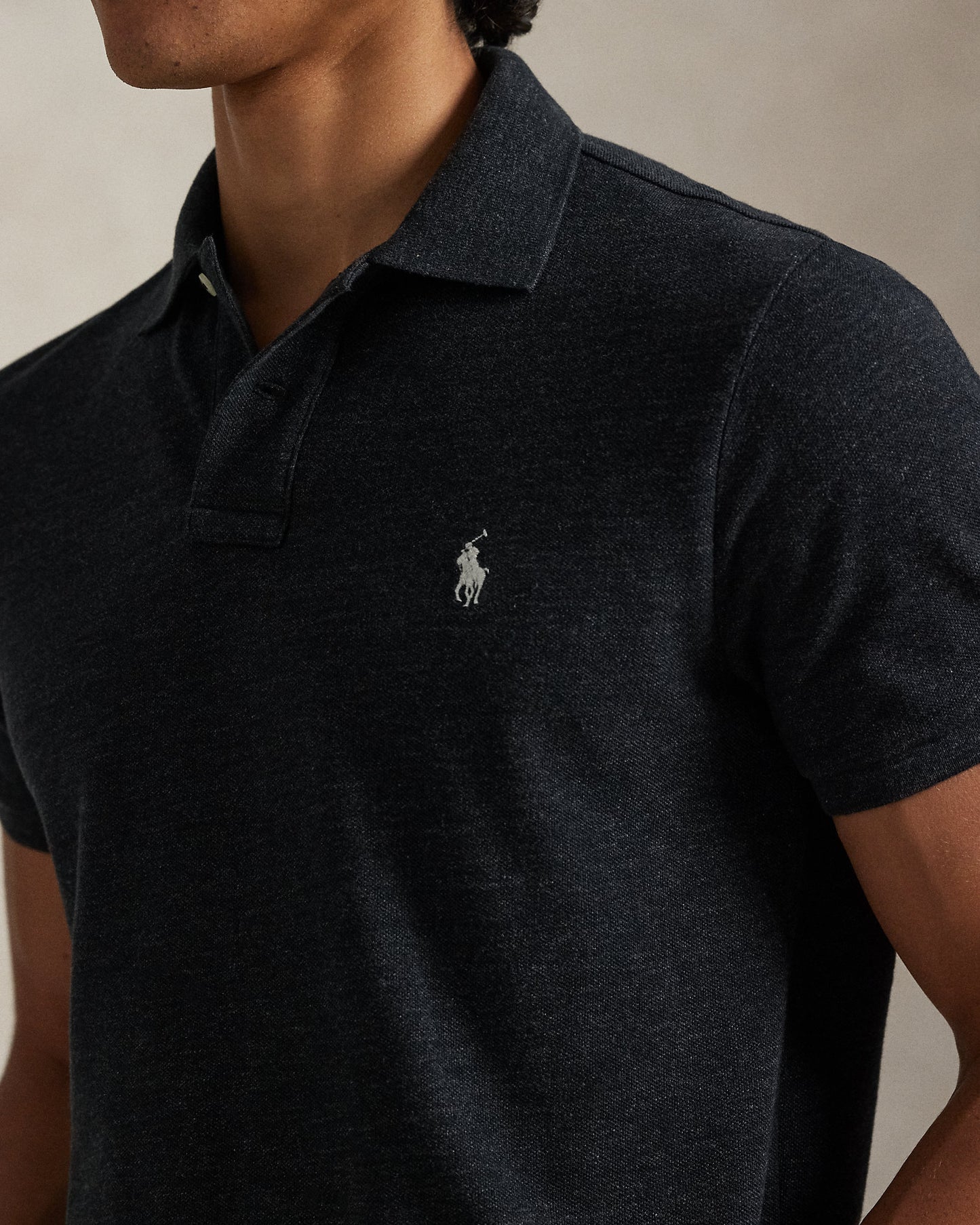 The Iconic Custom Slim Fit Mesh Polo