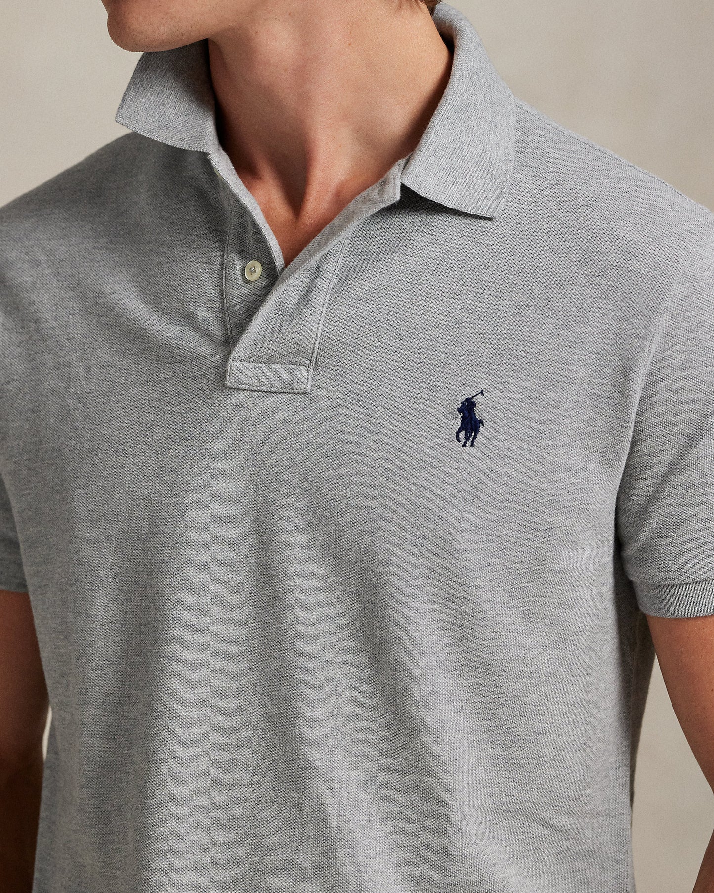 The Iconic Custom Slim Fit Mesh Polo