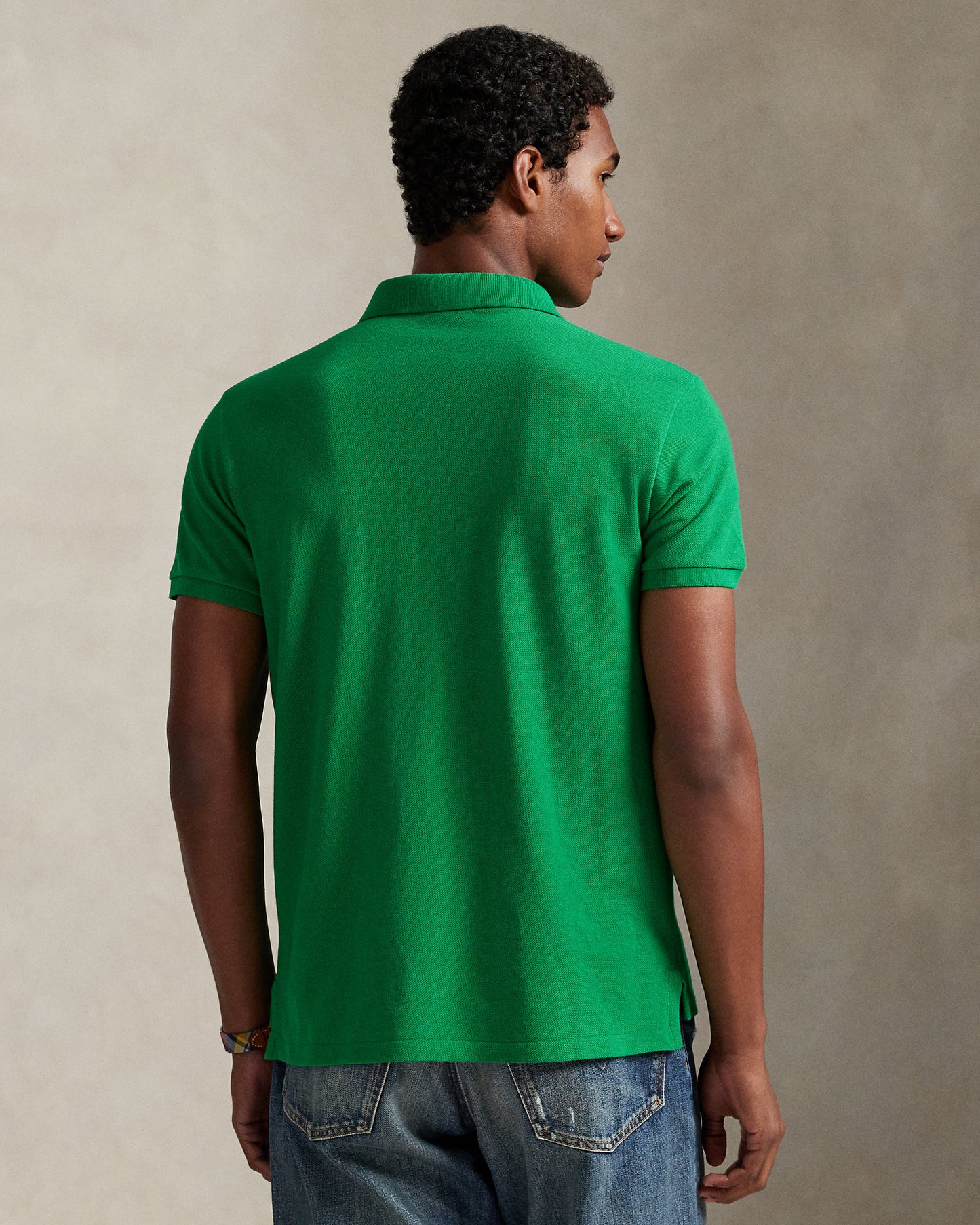 The Iconic Custom Slim Fit Mesh Polo