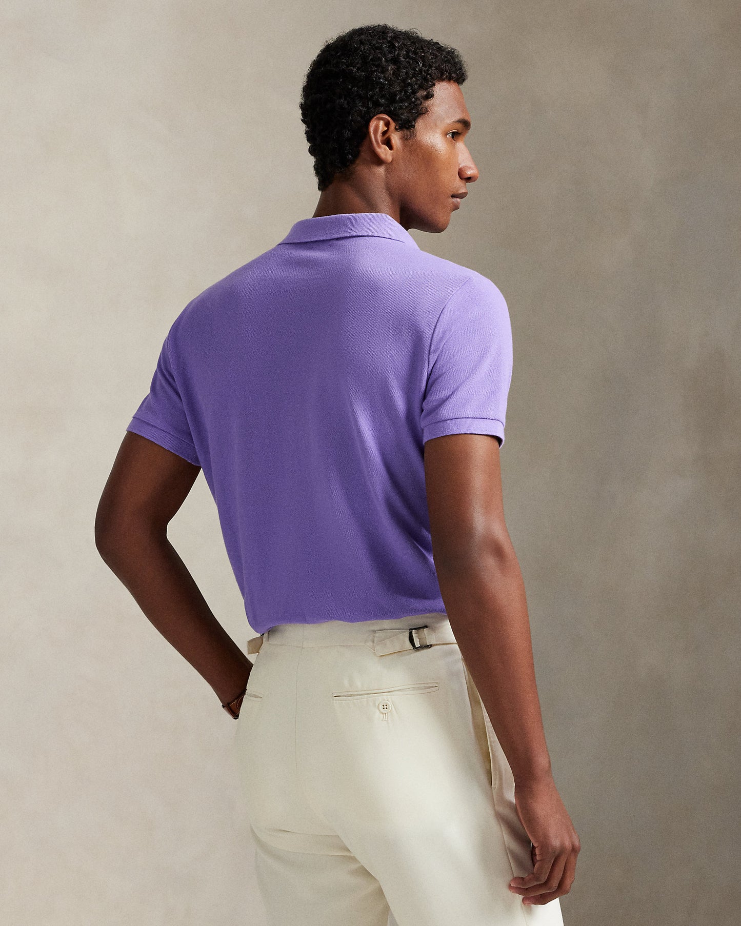 The Iconic Custom Slim Fit Mesh Polo