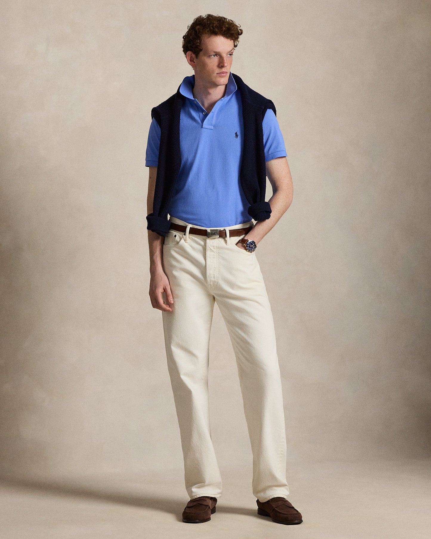 The Iconic Custom Slim Fit Mesh Polo