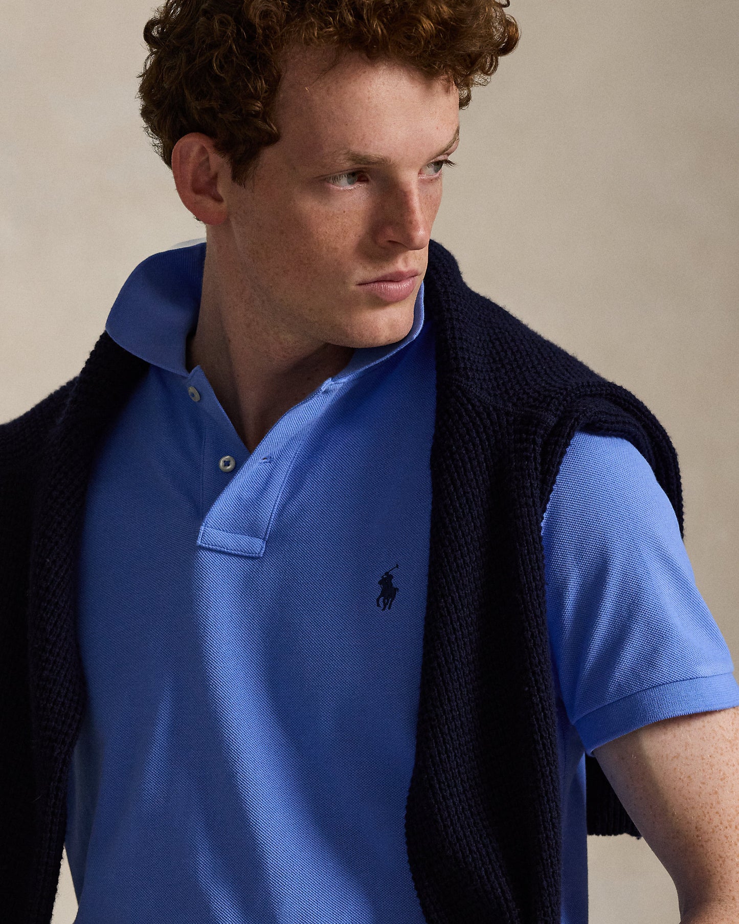 The Iconic Custom Slim Fit Mesh Polo