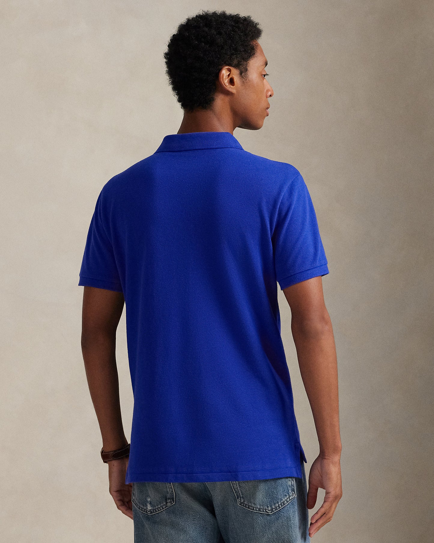 The Iconic Custom Slim Fit Mesh Polo