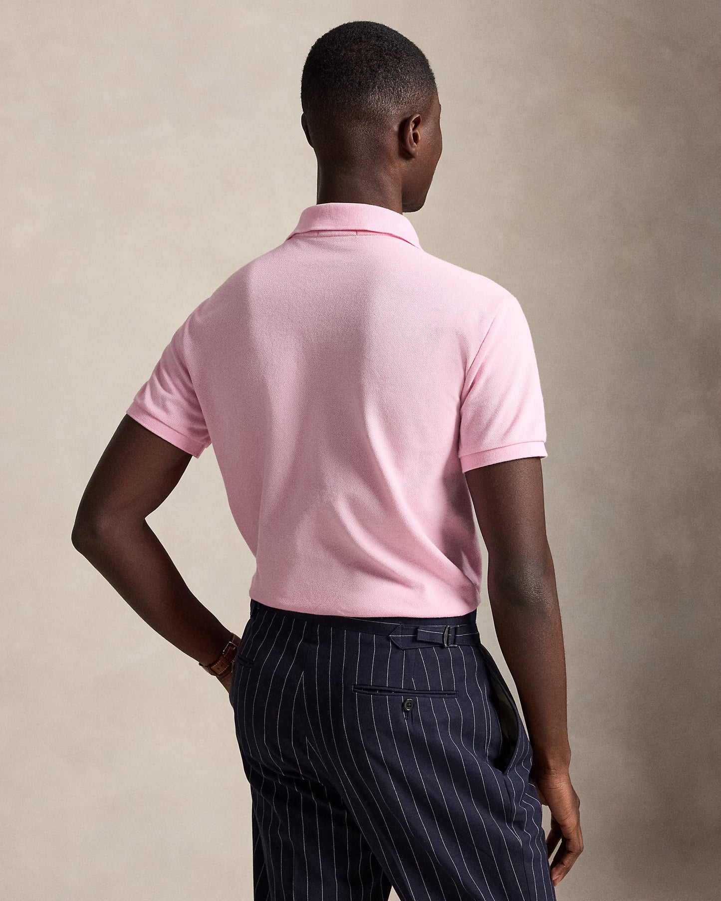 The Iconic Custom Slim Fit Mesh Polo