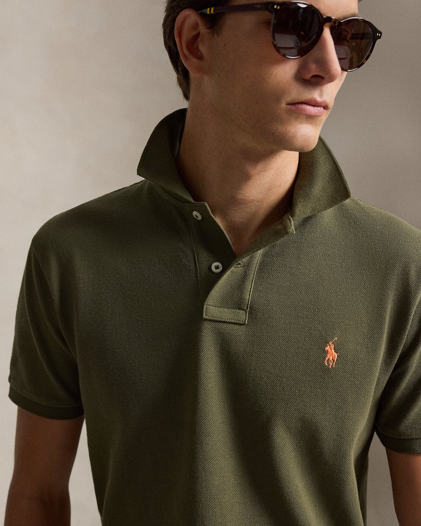 The Iconic Custom Slim Fit Mesh Polo