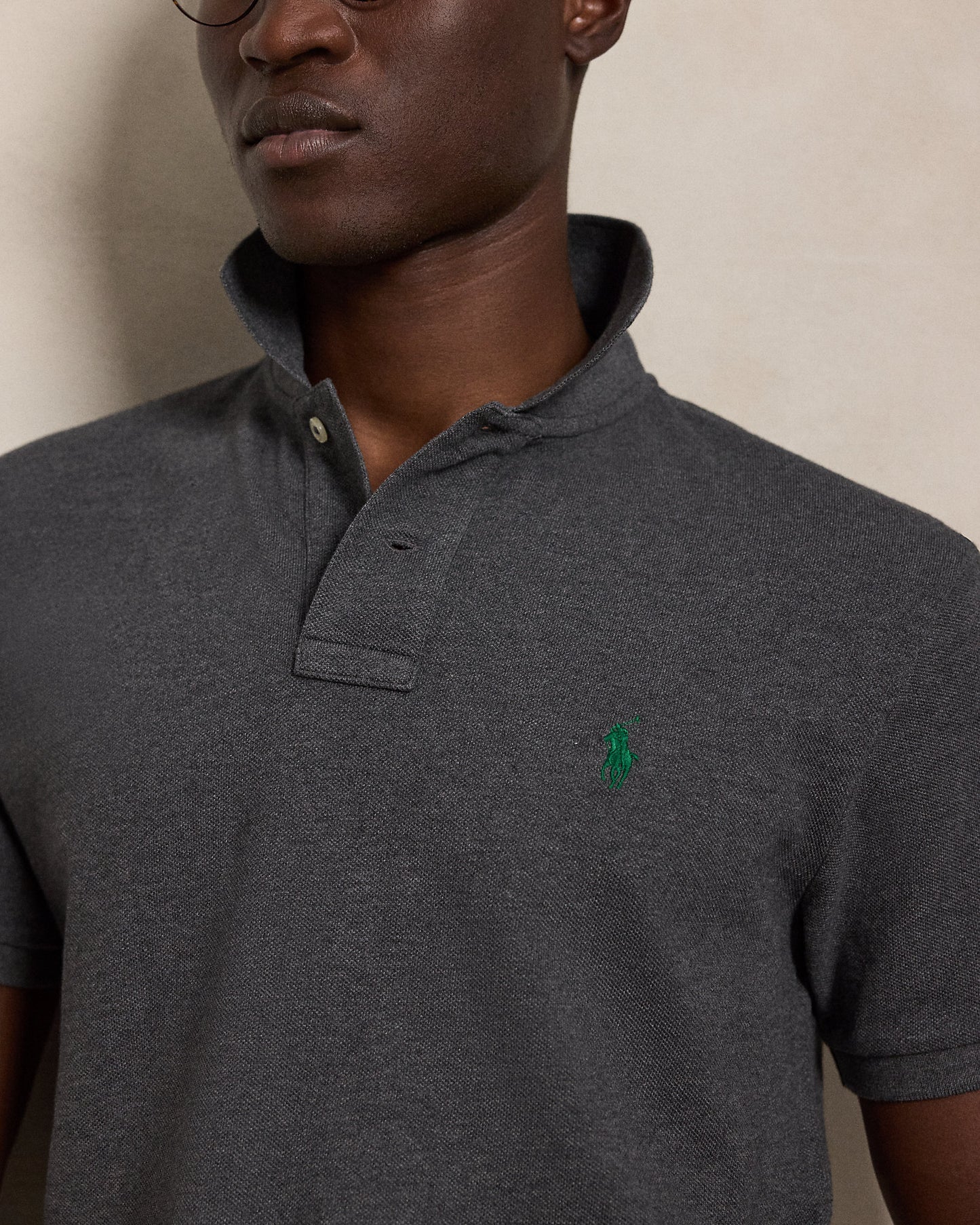 The Iconic Custom Slim Fit Mesh Polo