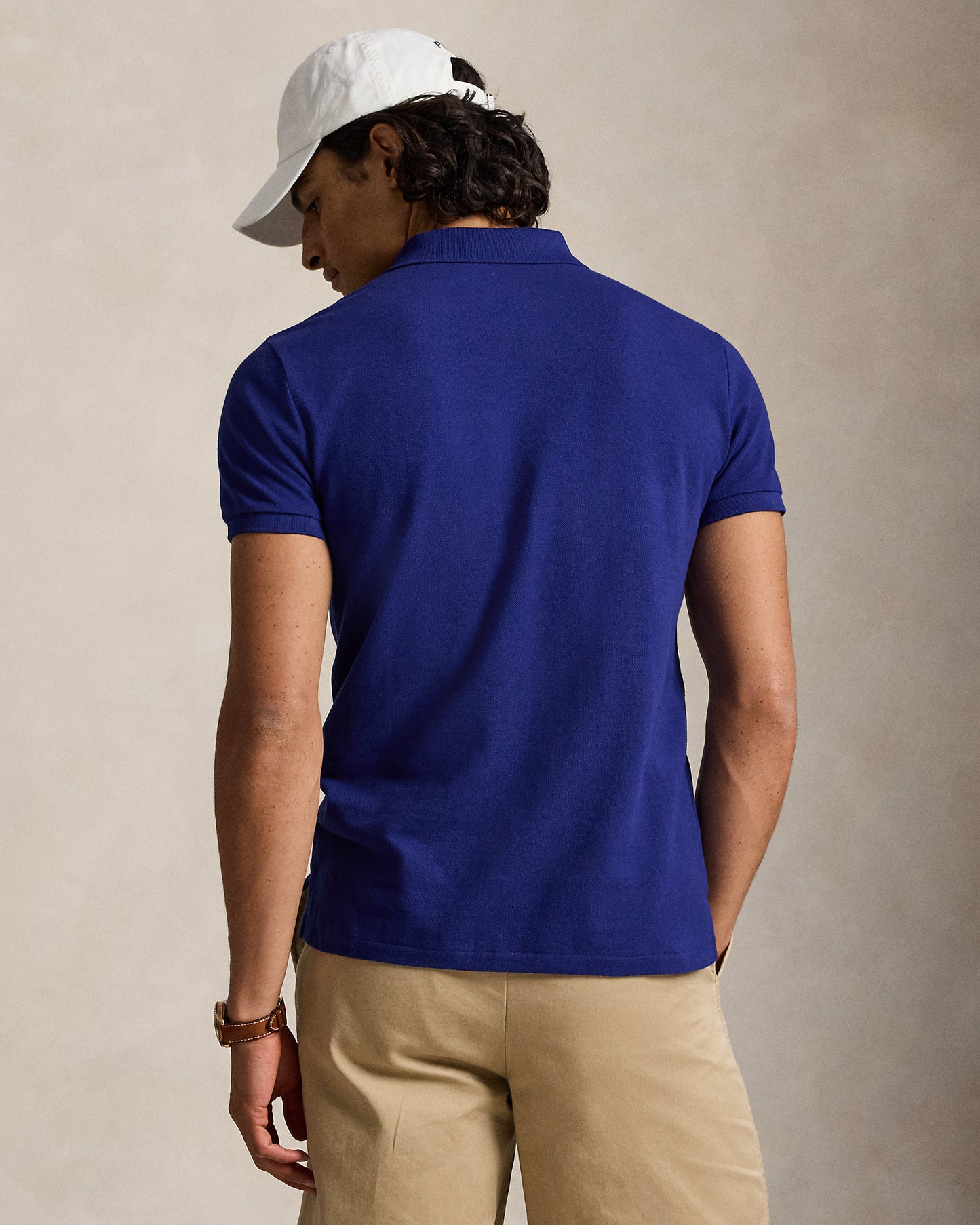 The Iconic Custom Slim Fit Mesh Polo