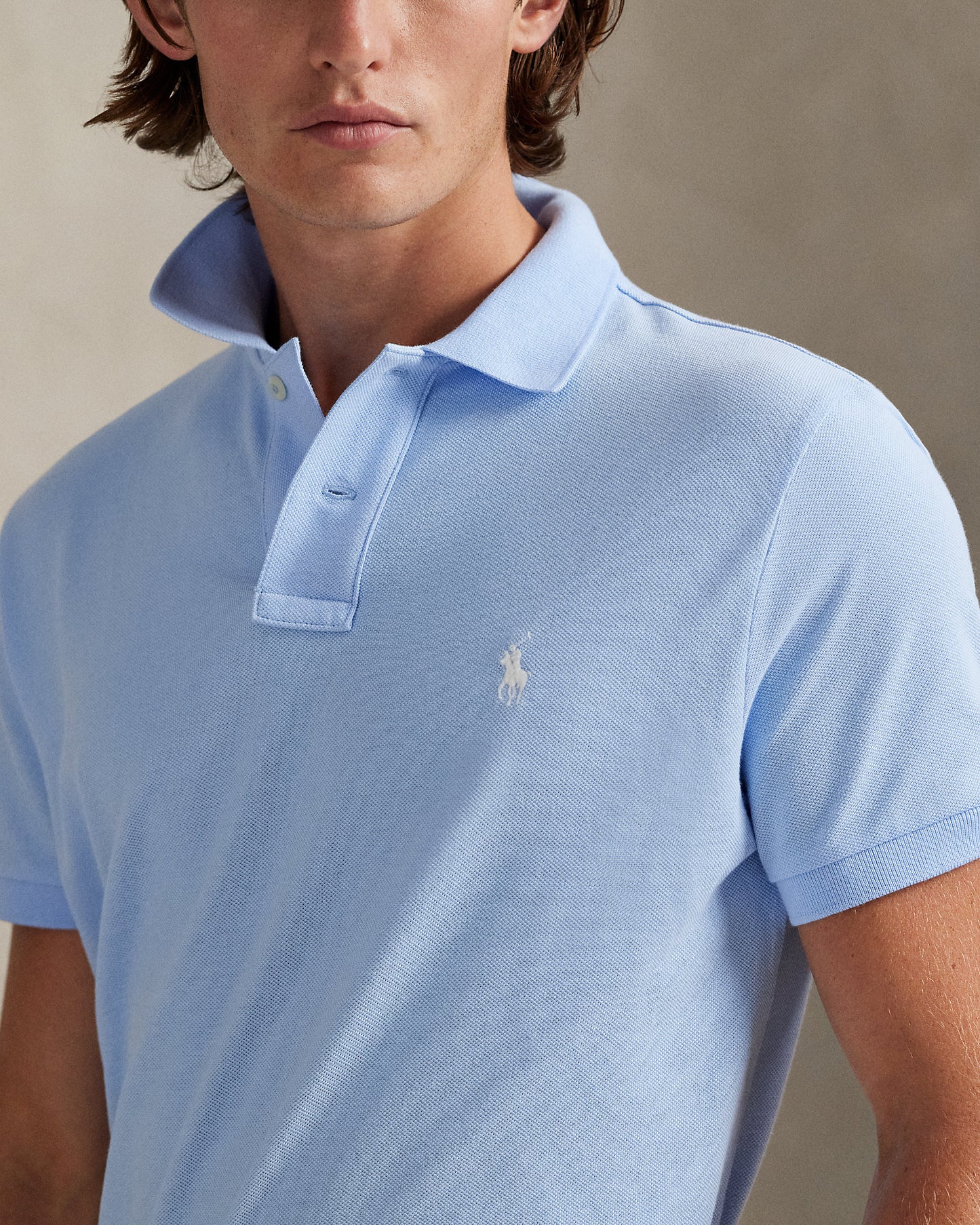 The Iconic Custom Slim Fit Mesh Polo