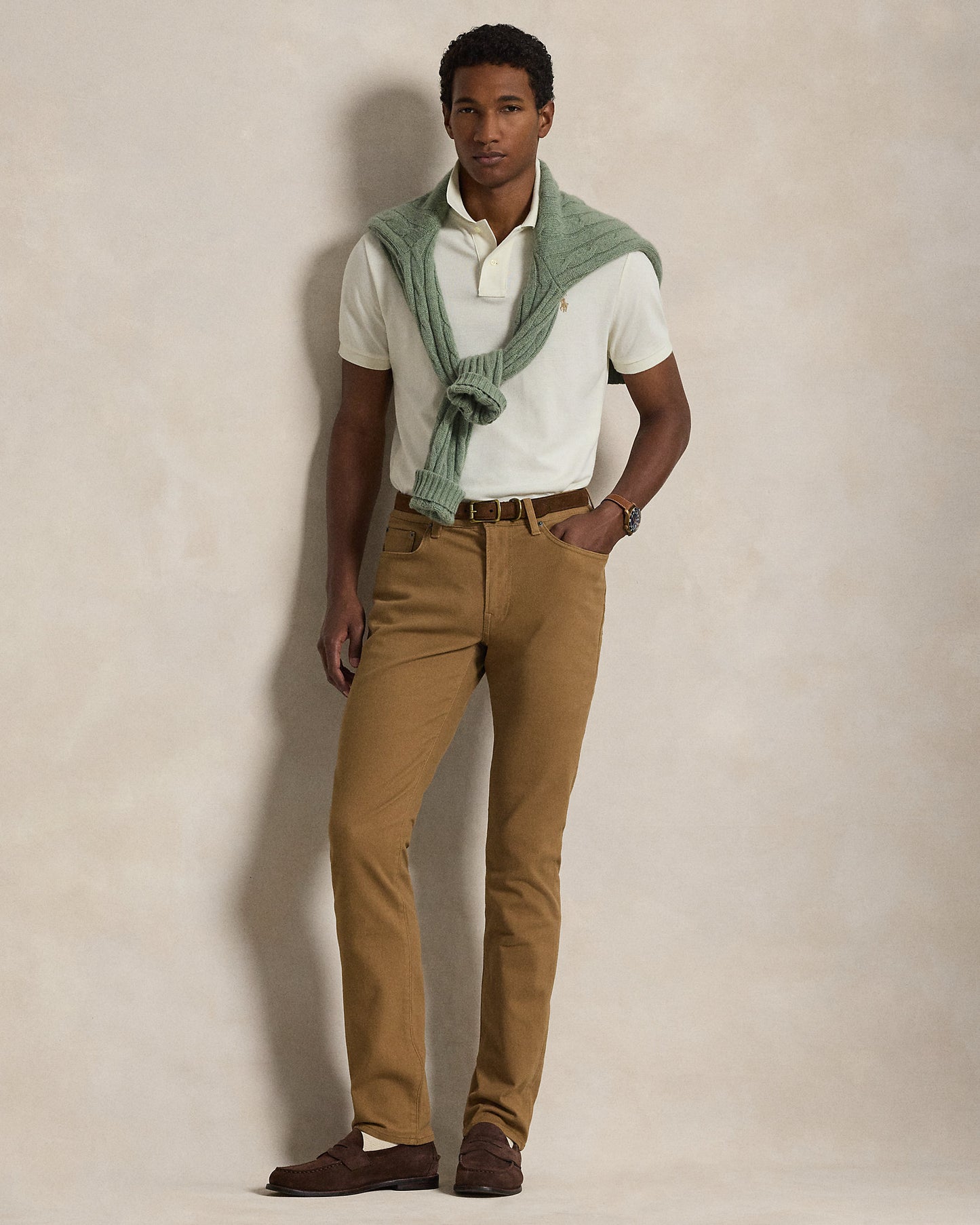 The Iconic Custom Slim Fit Mesh Polo