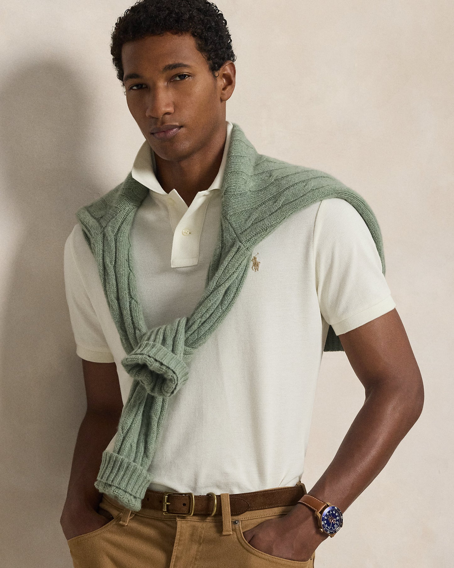 The Iconic Custom Slim Fit Mesh Polo