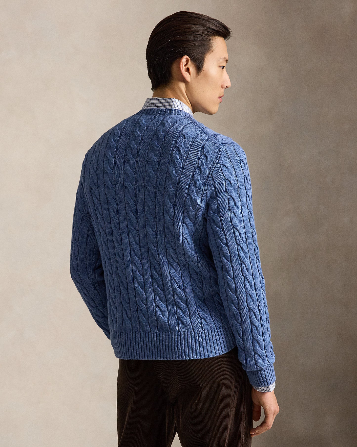Cable-Knit Cotton Jumper