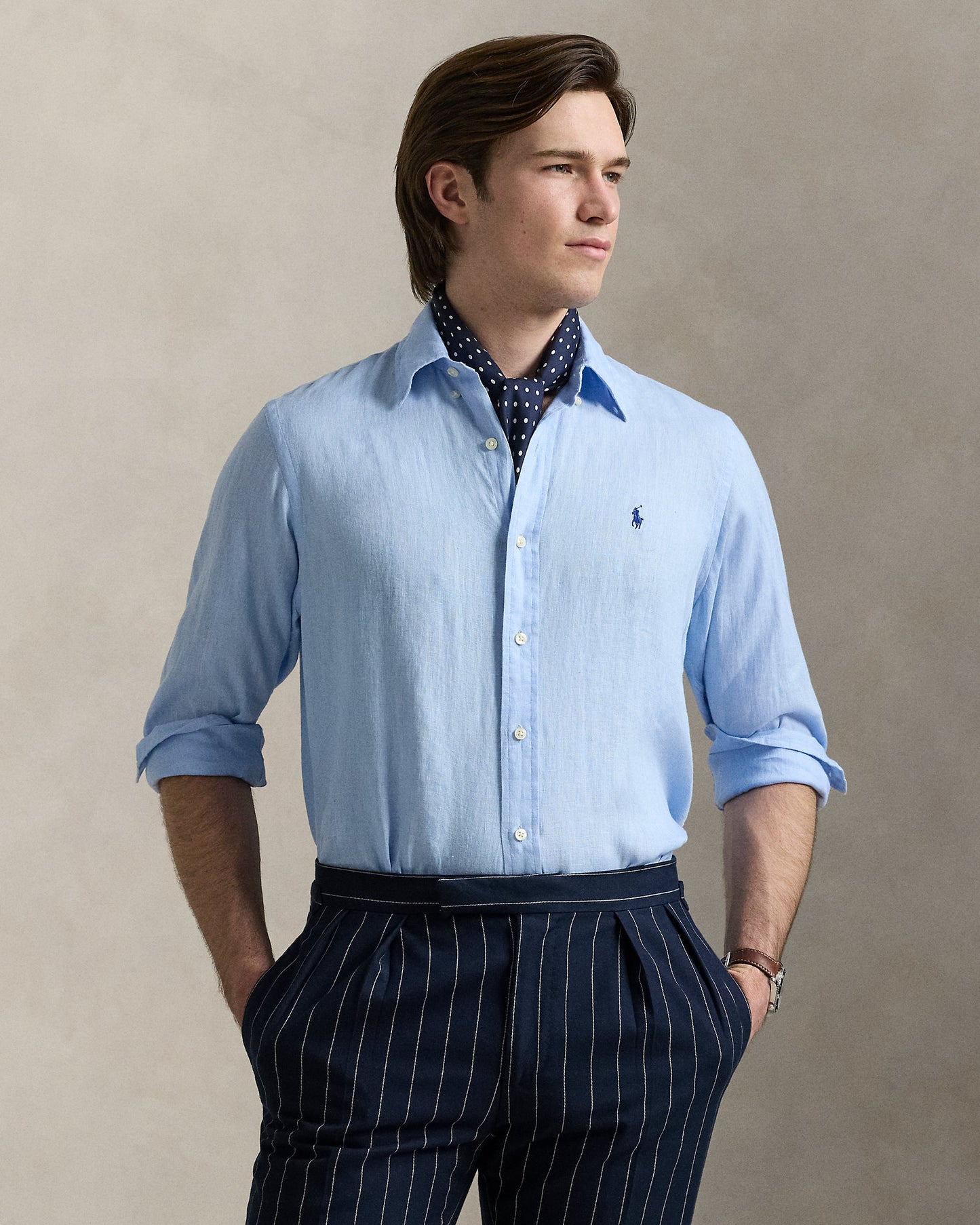 Custom Fit Linen Shirt