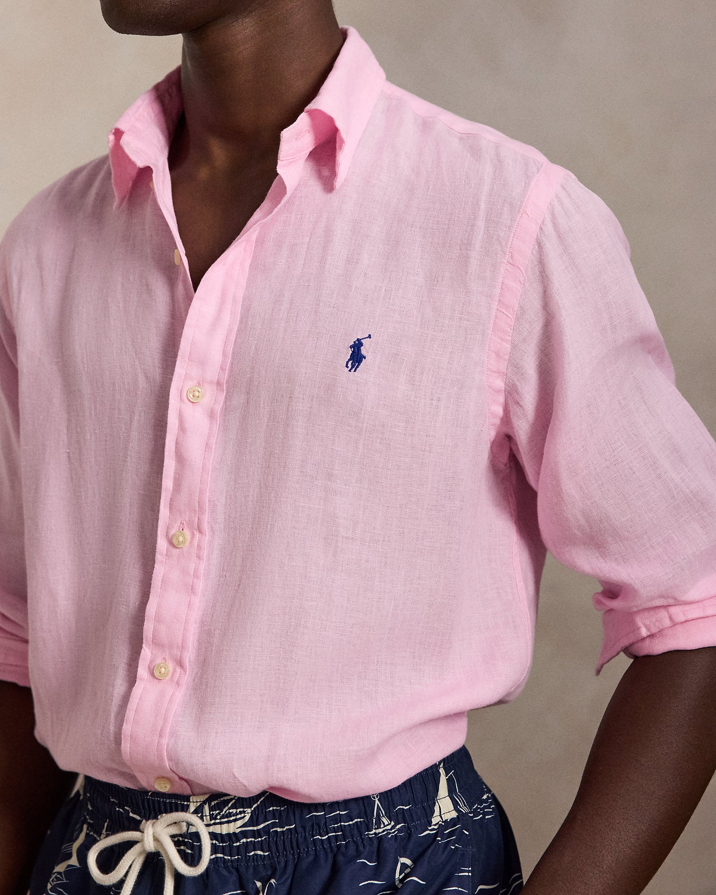 Custom Fit Linen Shirt