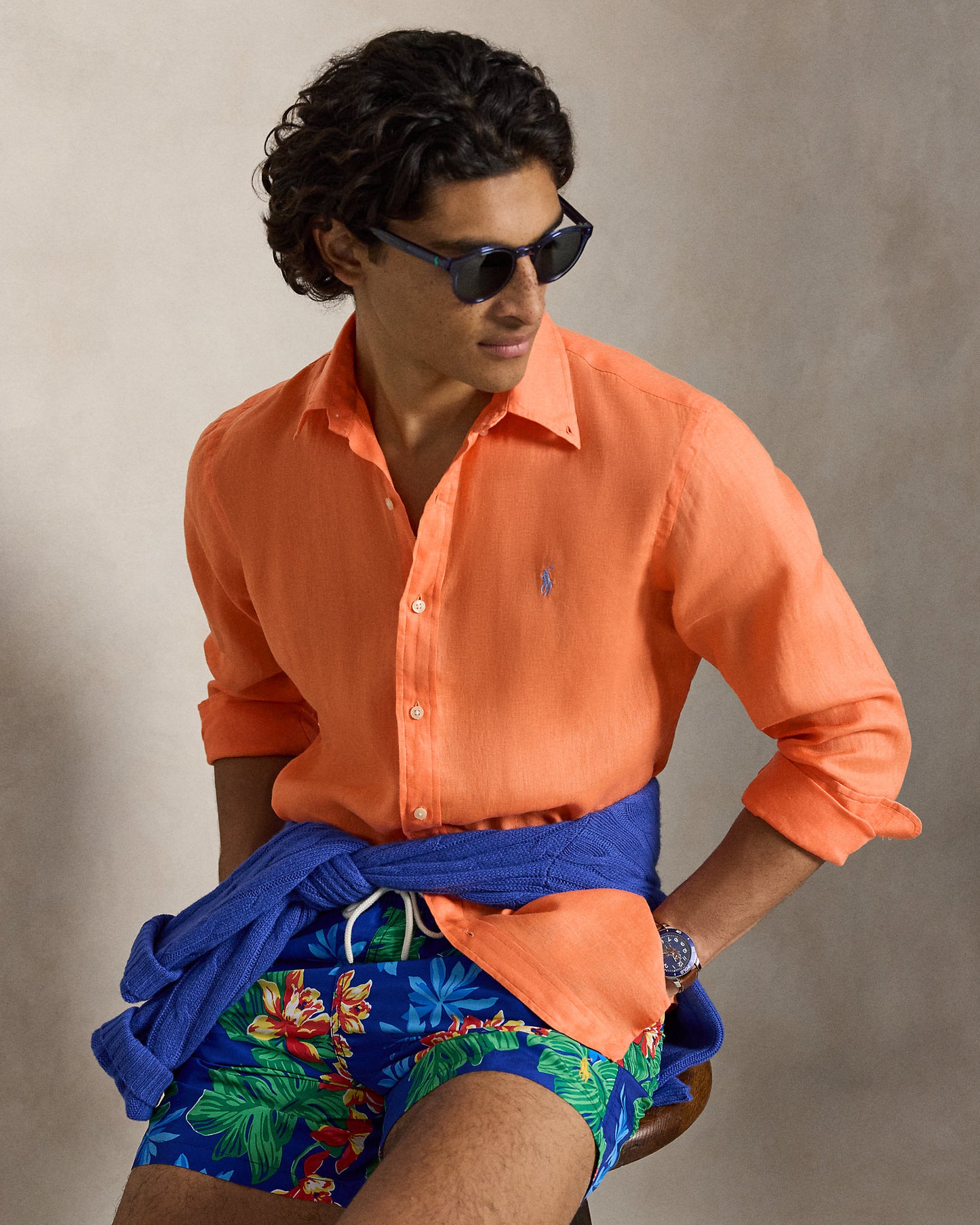 Custom Fit Linen Shirt