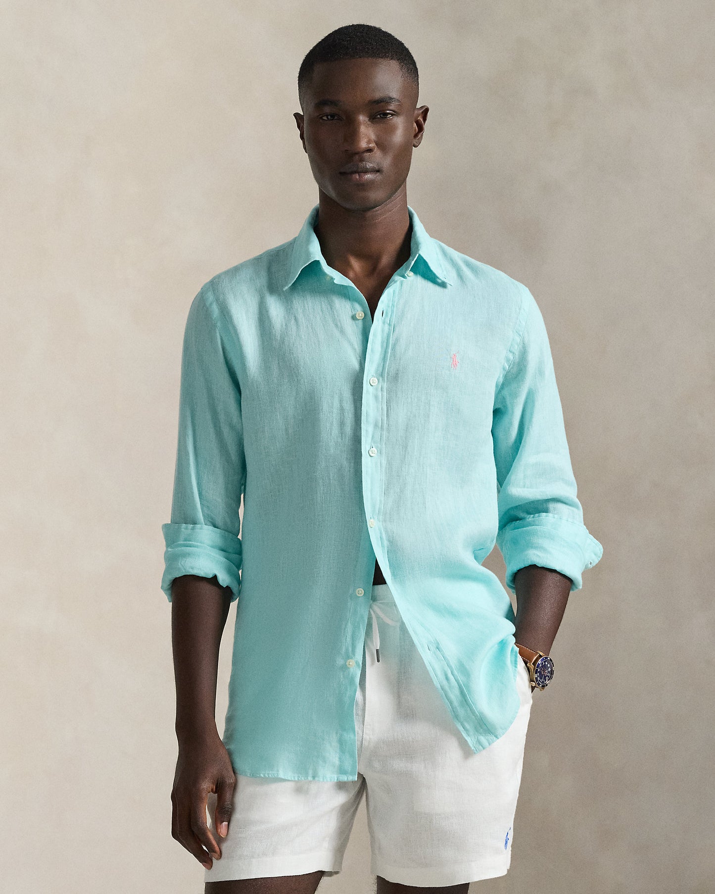 Custom Fit Linen Shirt